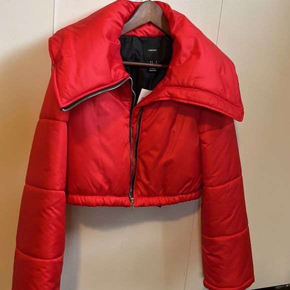 Forever 21 Bomber Jacket Size S NEW - Picture 6 of 6